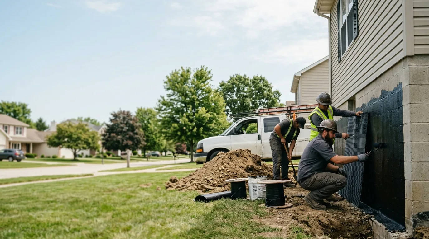 Basement Waterproofing in Morrison, IA near me